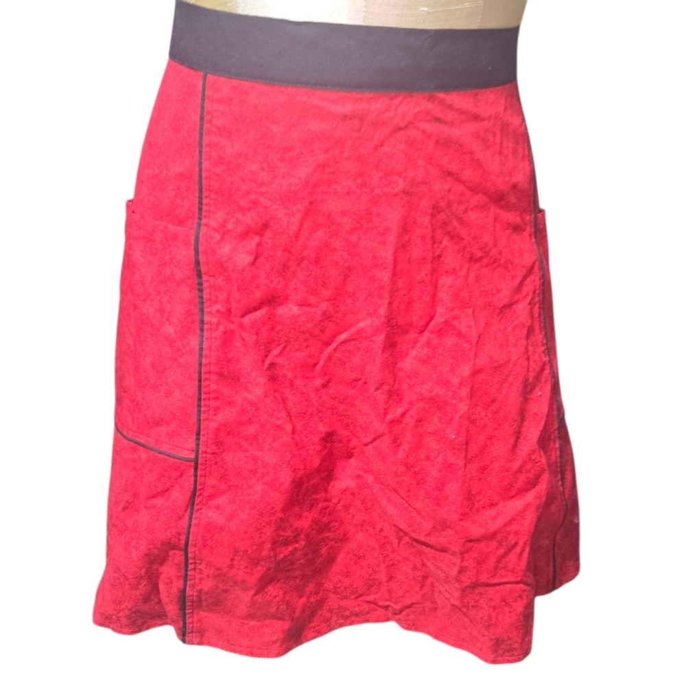 Homemade Red Apron